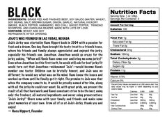 Black Beef Jerky - 2oz
