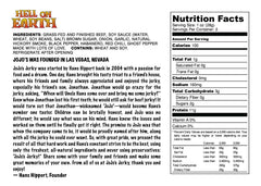 Hell On Earth - Beef Jerky - 2oz